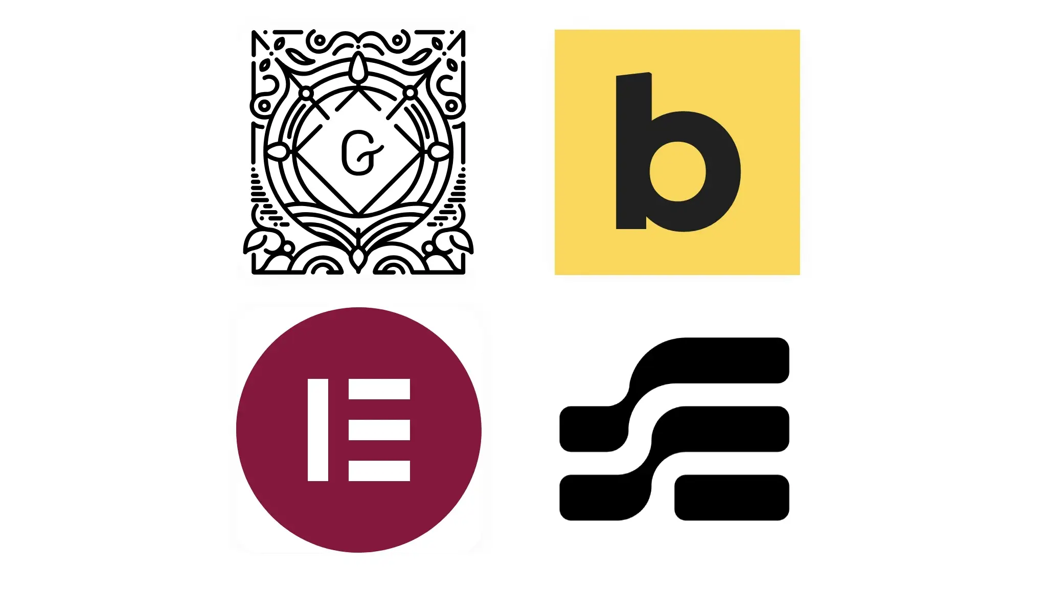 Gutenberg, Elementor, Bricks y Etch